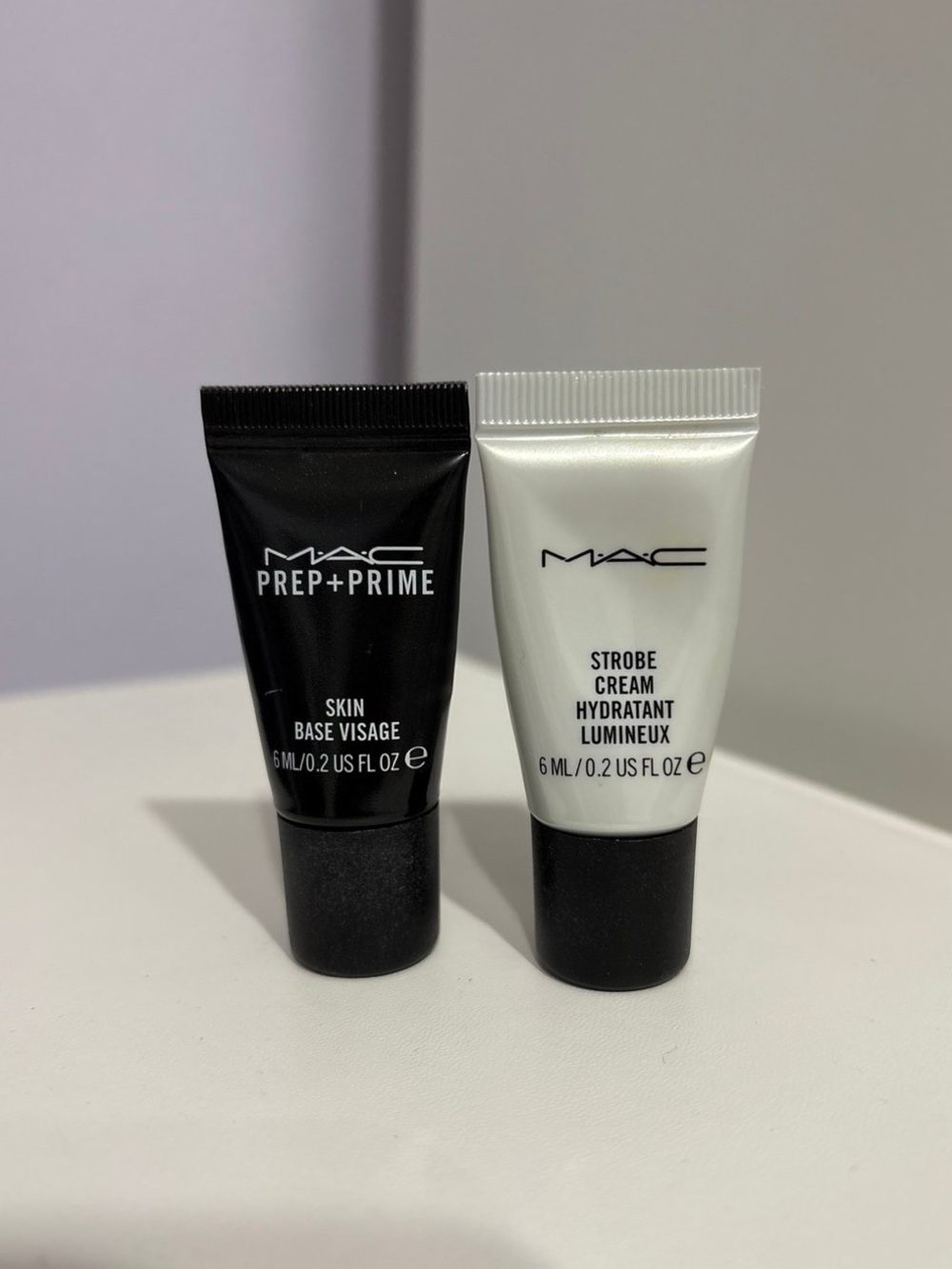 MAC Prep + Prime Skin Base Visage and MAC Strobe Cream